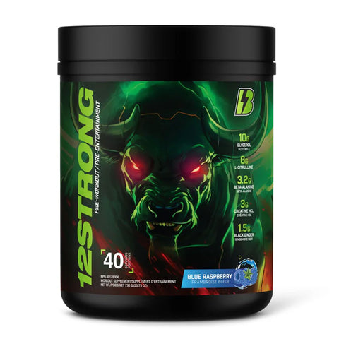 Bull Nutrition 12 Strong Pre-Workout (40 Servs)