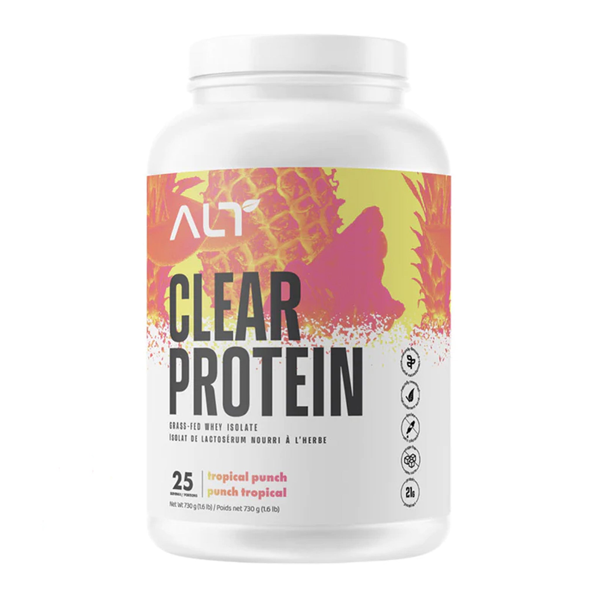 Alt Plus Alt Clear Protein Isolate (25 Servs) – Vita Plus Canada