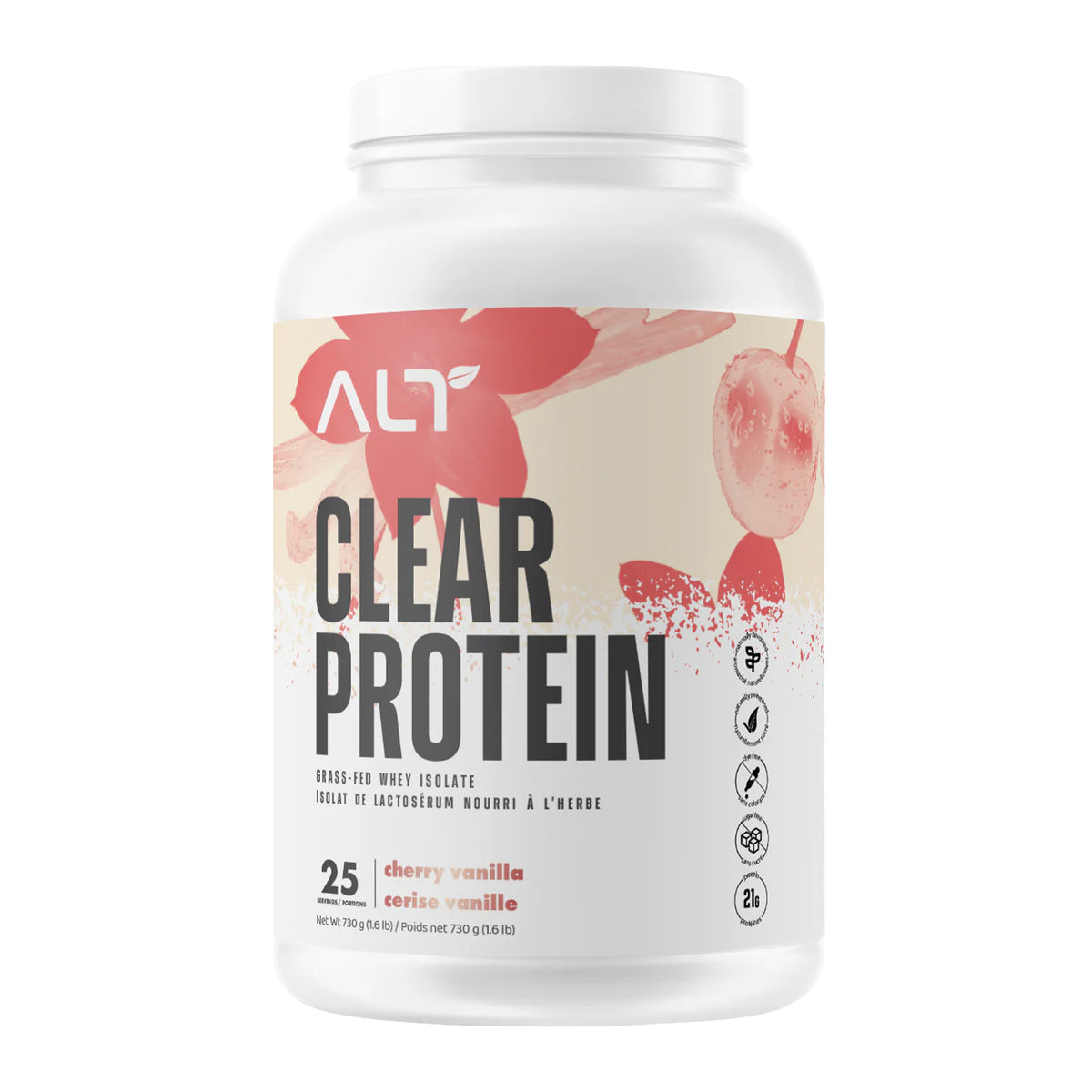 Alt Plus Alt Clear Protein Isolate (25 Servs) – Vita Plus Canada