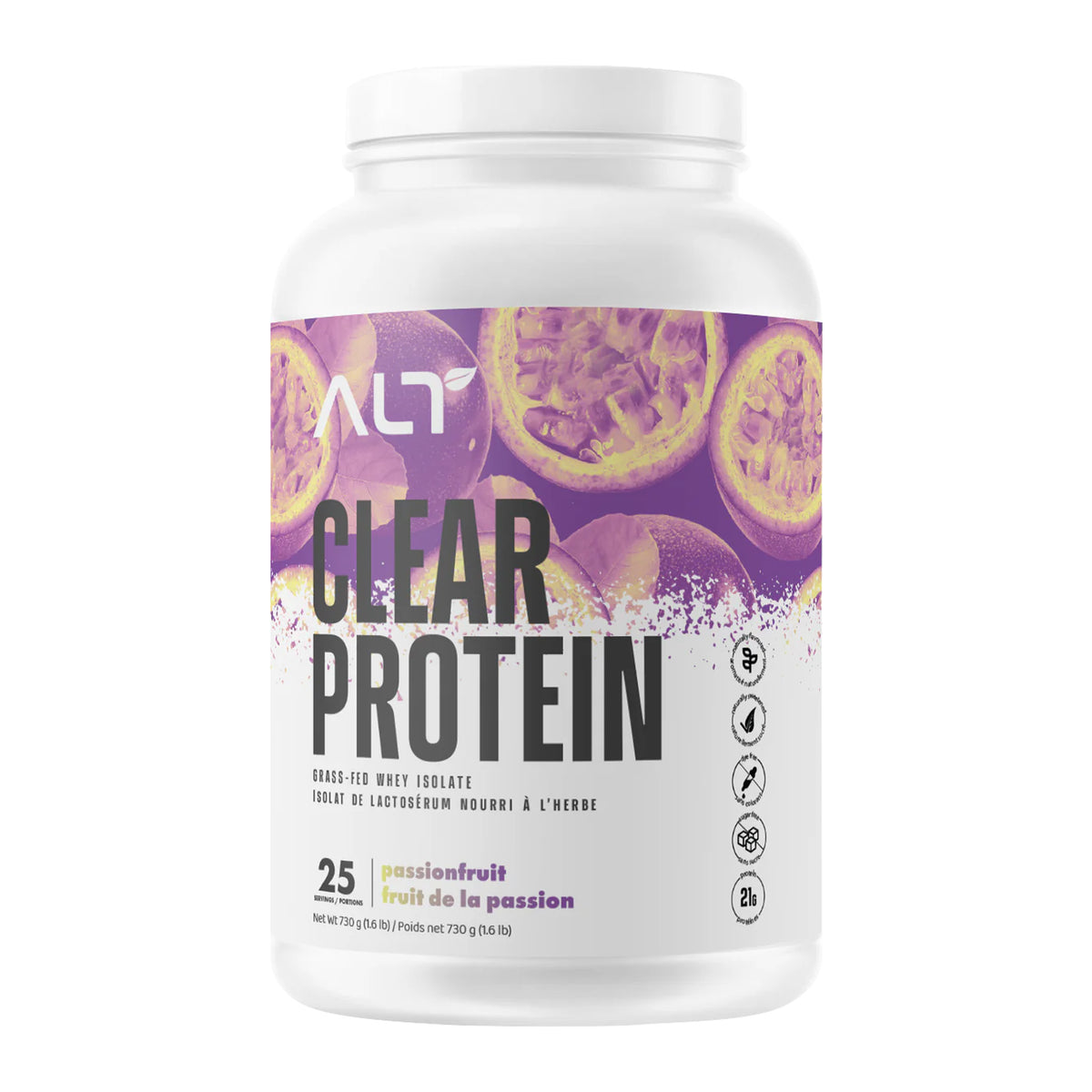 Alt Clear Protein Isolate (25 Servs) – Vita Plus Canada