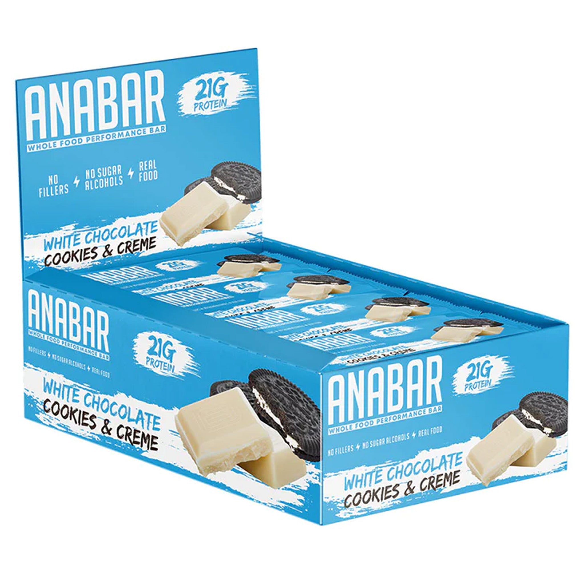 Anabar Whole Food Protein Bars (12 Bars) - BLOWOUT
