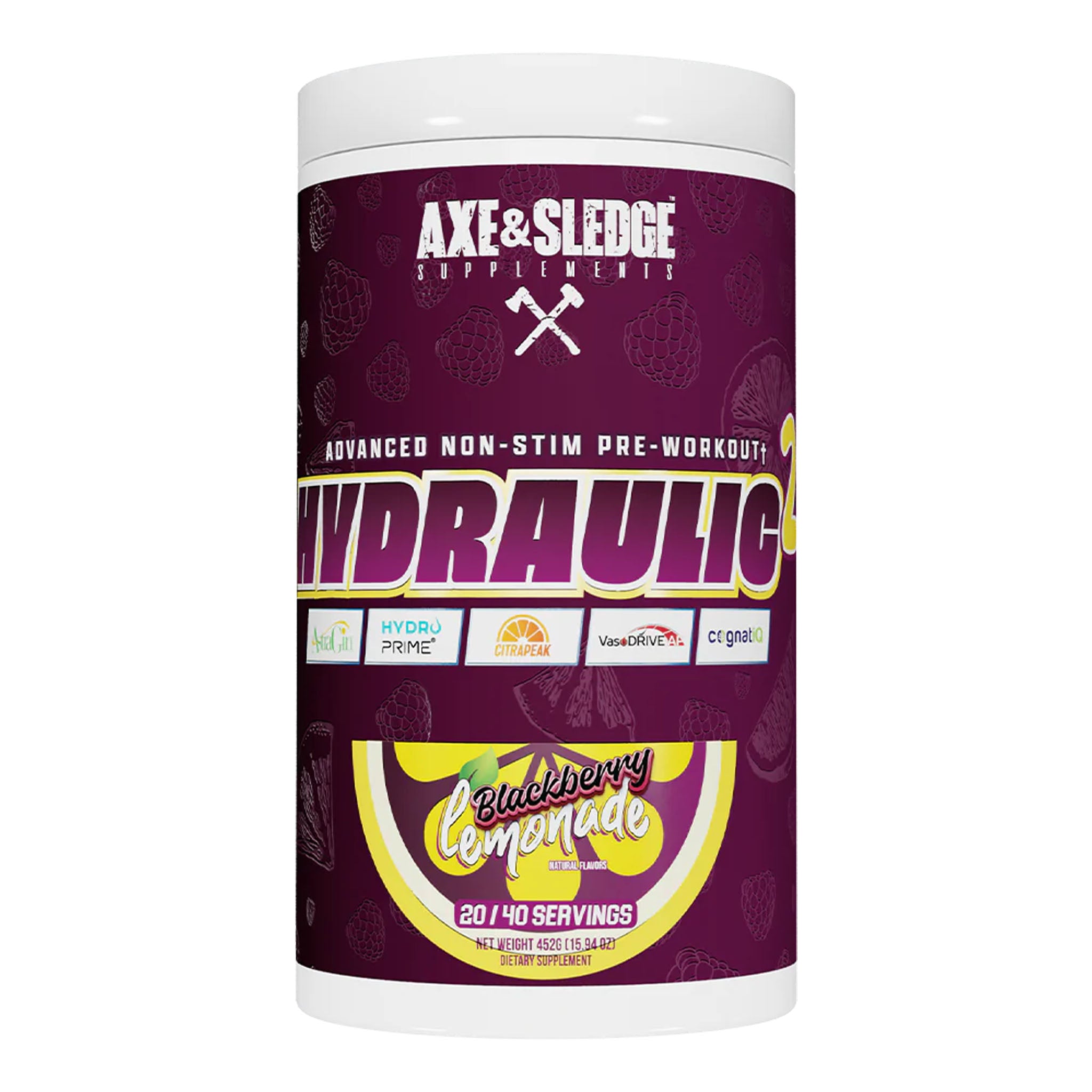 Axe & Sledge Hydraulic V2 Non-Stim Pre-Workout (40 Servs) – Vita Plus ...