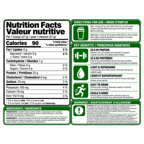 Believe Protein Refresher (656g)