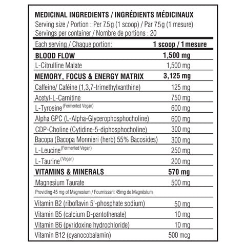 Believe Brain Fuel (20 Servs)