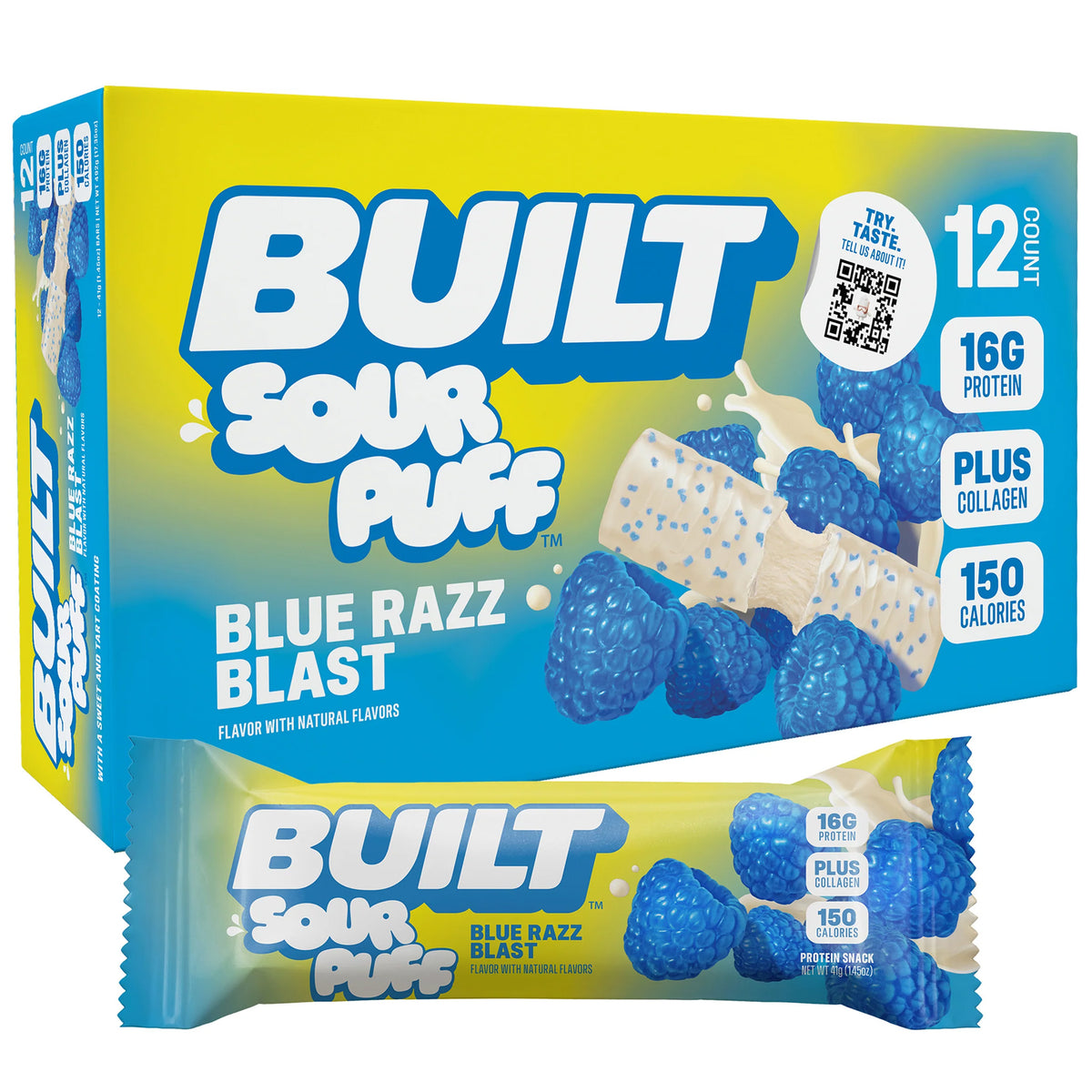 Biult Puff Built Puff Protein Bars (12 Bars) – Vita Plus Canada