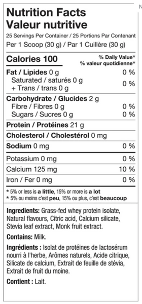 Alt Clear Protein Isolate (25 Servs)