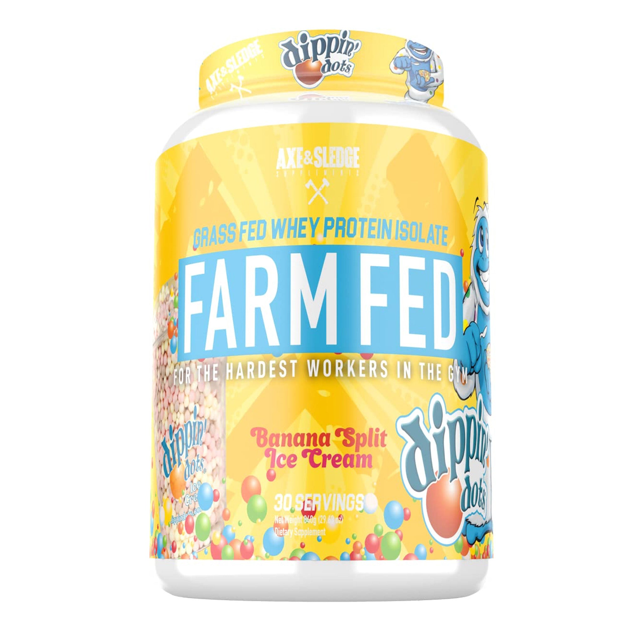 Farm Fed Grass-Fed Whey Protein Isolate (2lbs)