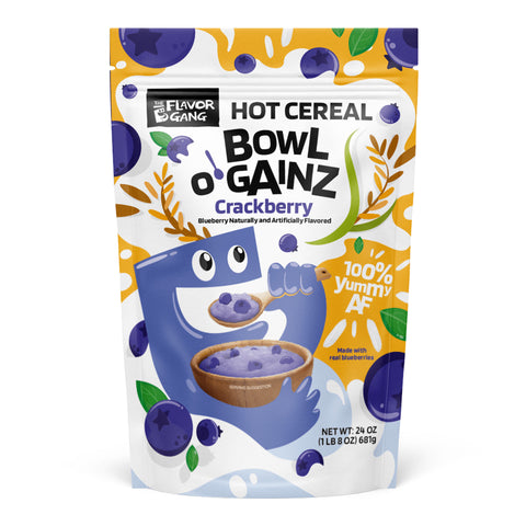 The Flavor Gang Hot Cereal Bowl O' Gainz (681g)