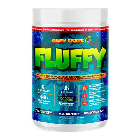 Yummy Sports Fluffy Intense Pre-Workout (30 Servs)