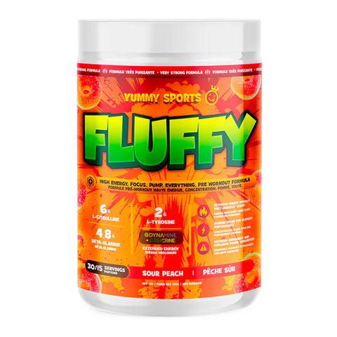 Yummy Sports Fluffy Intense Pre-Workout (30 Servs)