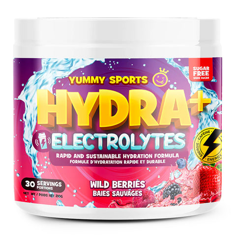 Yummy Sports Hydra+ Electrolytes with caffeine (210g)