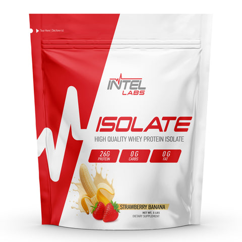 Intel Labs Isolate Whey Protein (5lbs) - Best Before 11/25