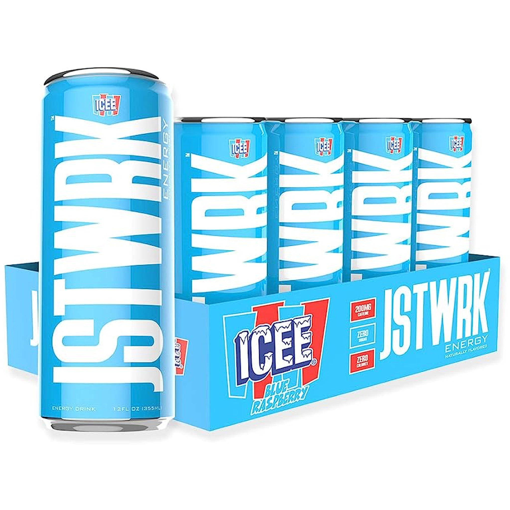 JST WRK Energy Drink (12 Cans)