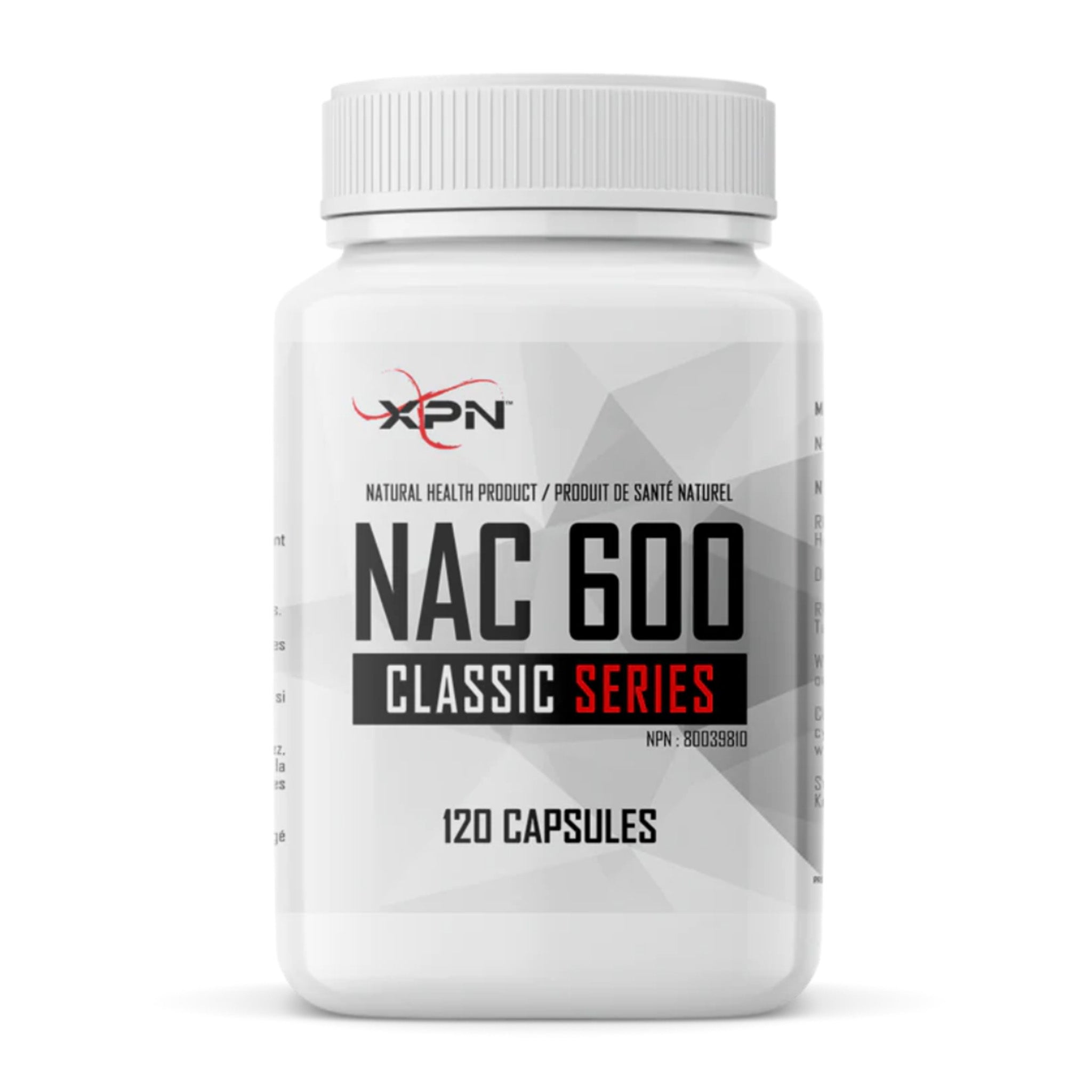 XPN NAC 600mg (120 Caps)