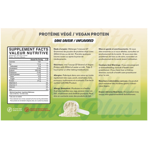 [BULK] Pea Protein Isolate (1lb to 25lbs)