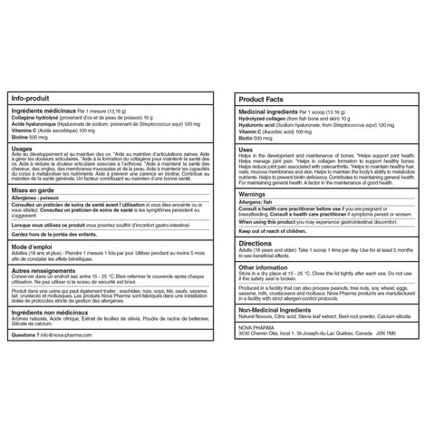 Nova Pharma Marine Collagen (30 Servs)