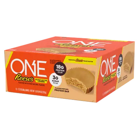 One Reese's Peanut Butter Lovers Protein Bar (12 Bars)