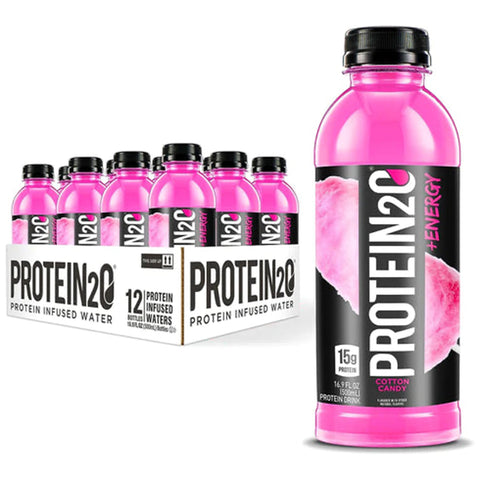 Protein 2O Infused Protein Water + Energy (12 Bottle)