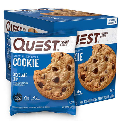 Quest Nutrition Protein Cookie Soft & Chewy (12 Cookies)