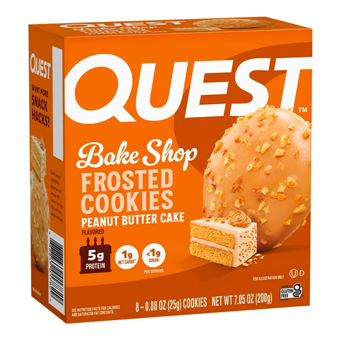 Quest Frosted Cookies (8 Cookies)
