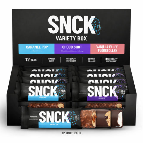SNCK Protein Bars (12 Bars)