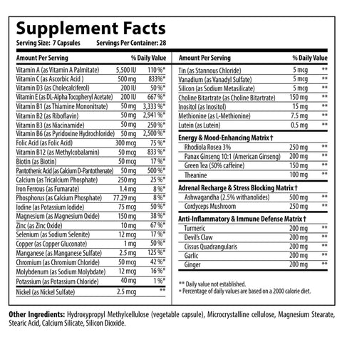 Nutrabolics Vitabolic Energizing Ultra-Vitamin (196 Caps)