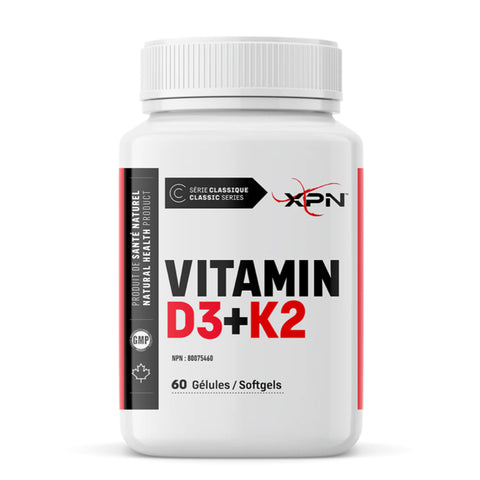 XPN Vitamin D3+K2 (60 Softgels)