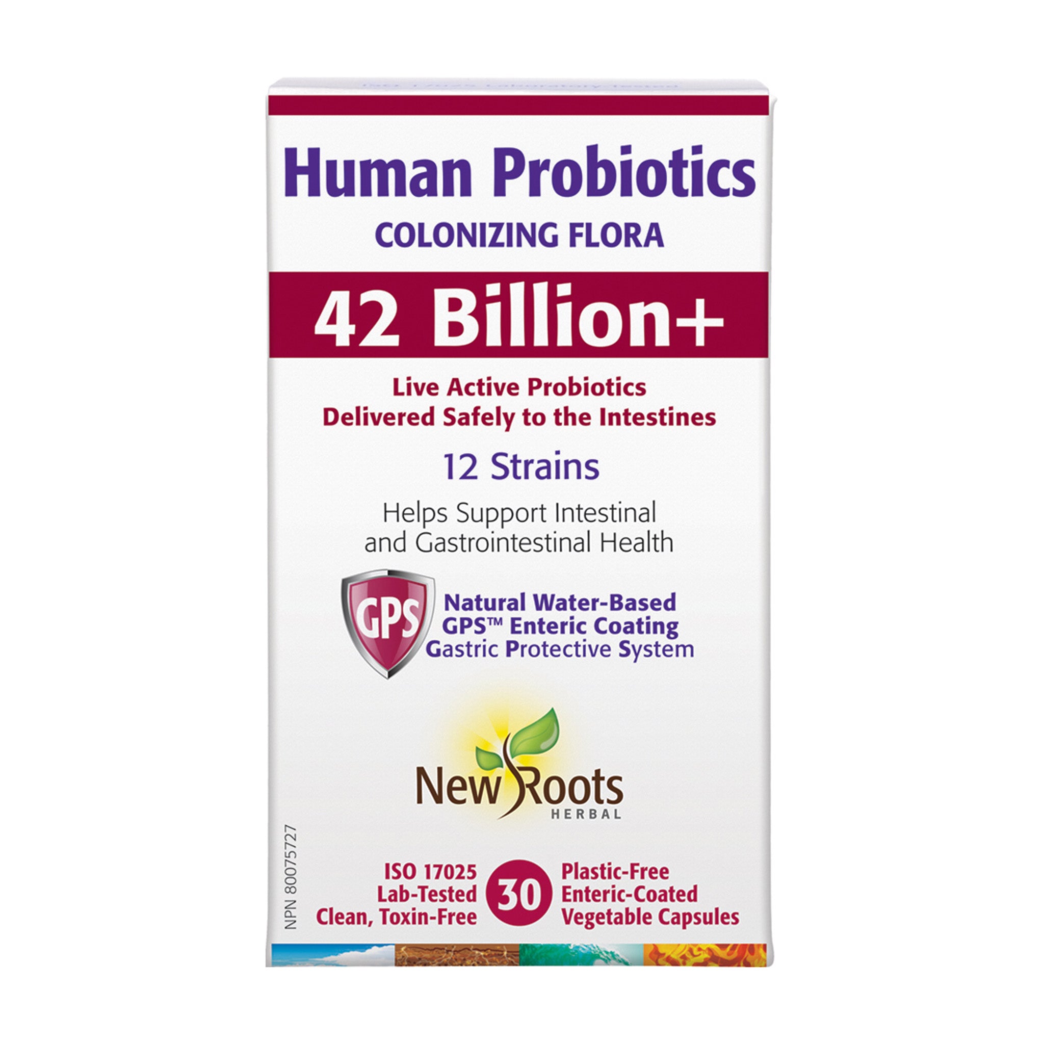 Human Probiotics 42 Billion + (30 V-Caps)