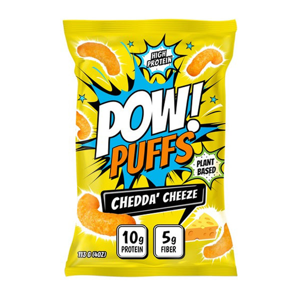 Pow! Protein Puffs Chedda' Cheeze (1 Bag)