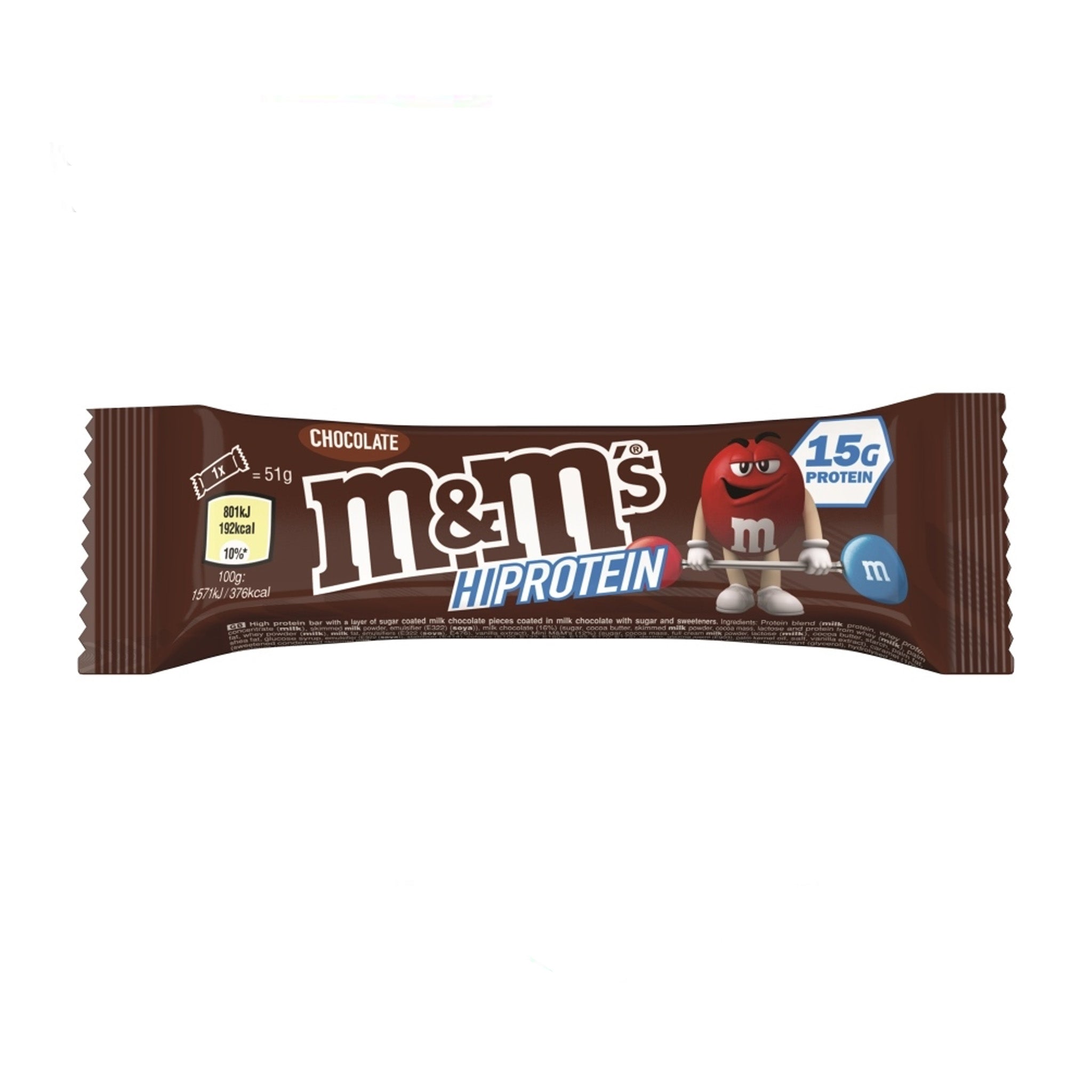 M&M's Hi-Protein Chocolate Bar (1 Bar)