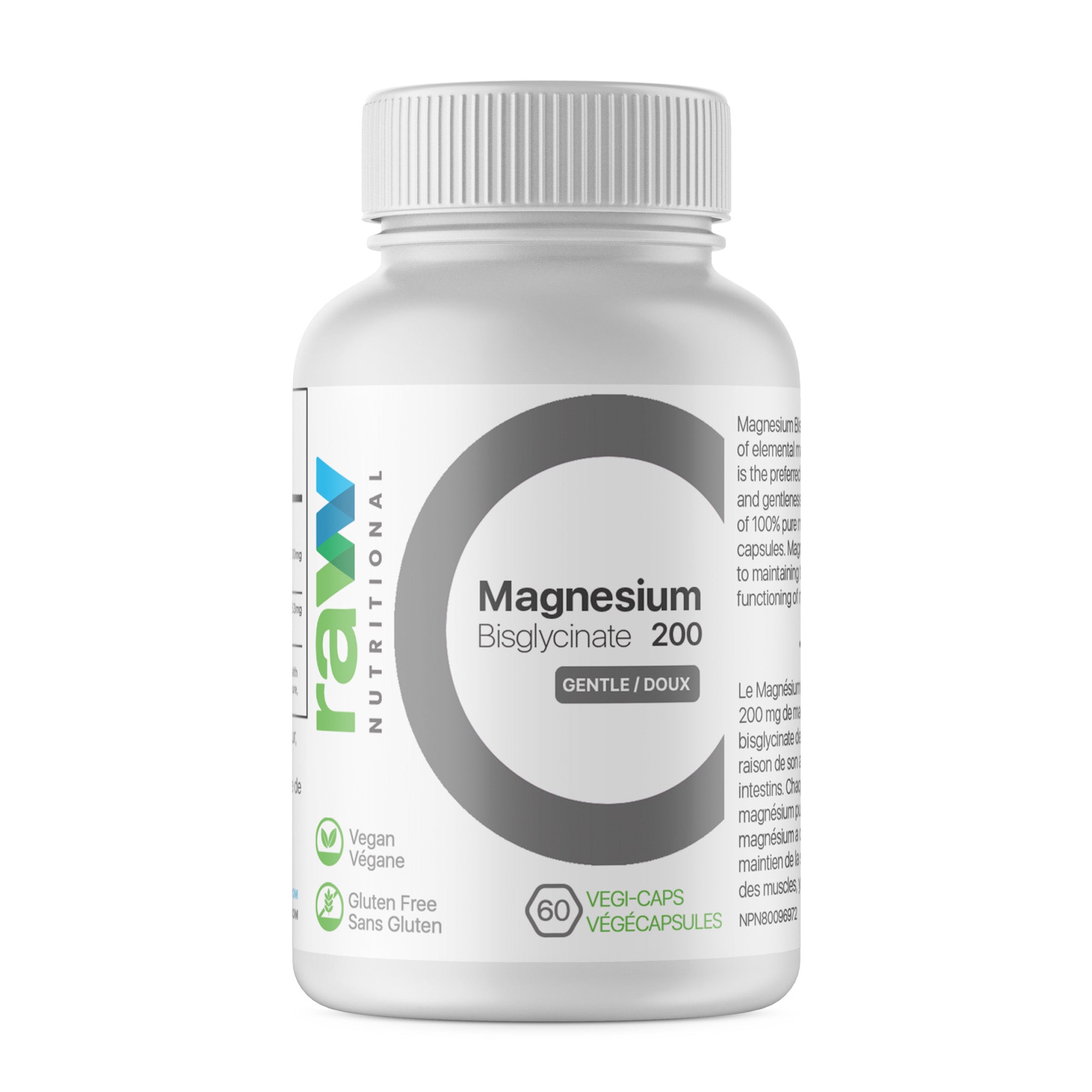 Magnesium Bys-Glycinate (60 Caps)
