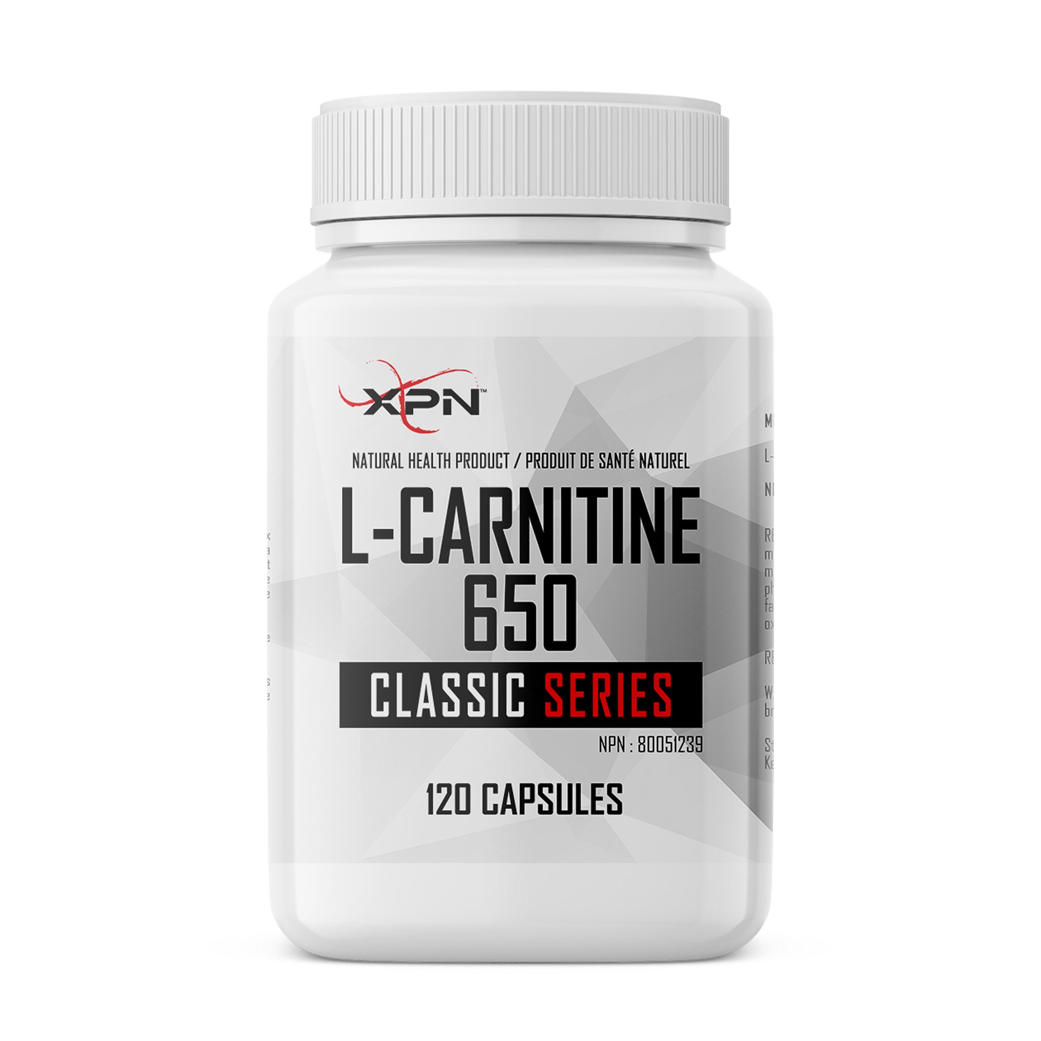 L-Carnitine 650 (120 Capsules)