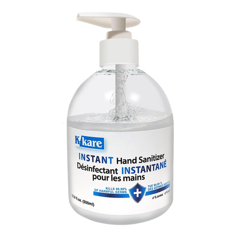 Hand Sanitizer 75% Alcohol Rinse-Free (500ml)