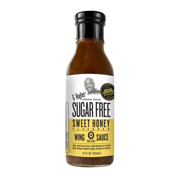 G Hughes Sugar Free Sweet Honey Wing Sauce (355ml)