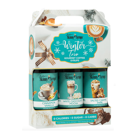 Skinny Syrups Sugar Free Winter Trio (3x 375ml Bttl.)