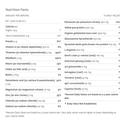 Vega Accelerator (20 Servings)