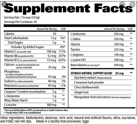 Jetmass (30 Servings)