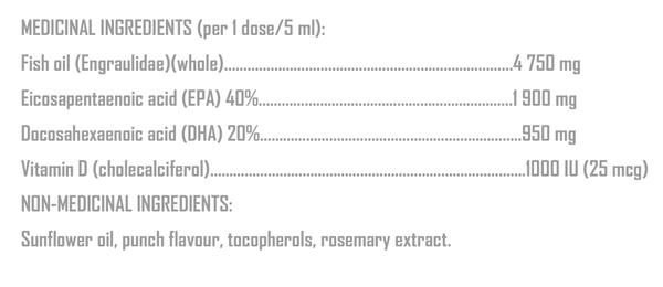 Omega 3 EPA + DHA (250ml)
