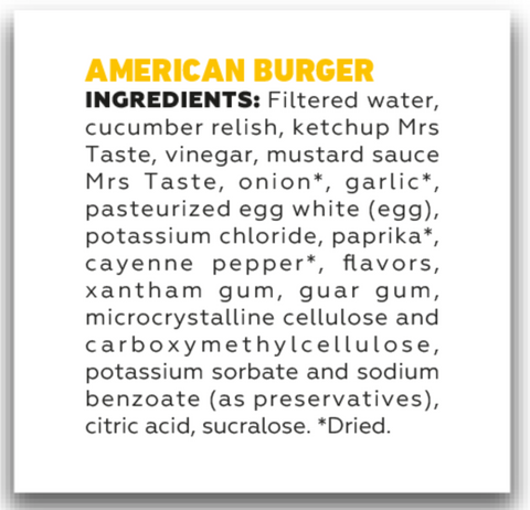 Mrs. Taste American Burger Sauce (340g)