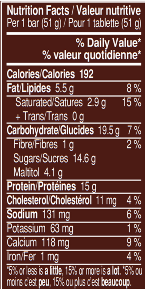 M&M's Hi-Protein Chocolate Bar (18 Bars)