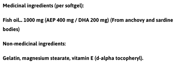 EPA DHA Omega-3 (120 Softgels)