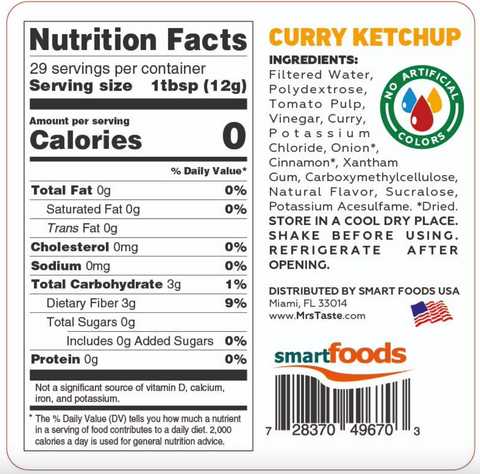 Mrs. Taste Curry Ketchup Sauce (350g)