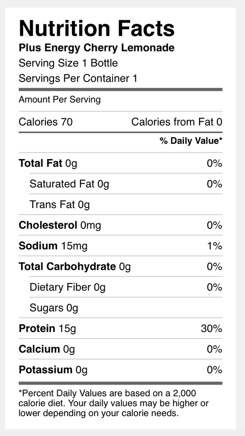 Protein 2O Infused Protein Water + Energy (1 Bttl)