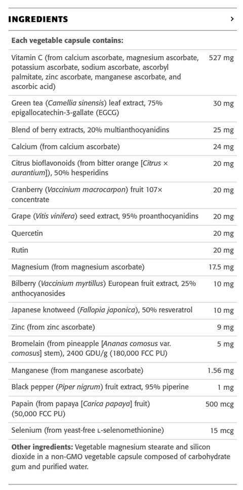 Vitamin C 1000mg ( 60 Caps)