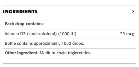 Vitamin D3 15ml