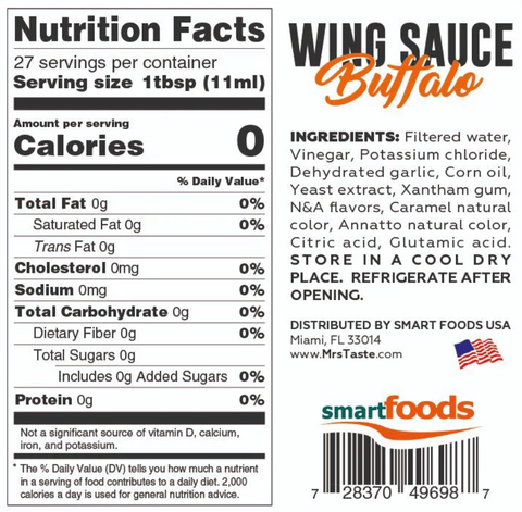 Mrs. Taste Buffalo Wing Sauce (350g)