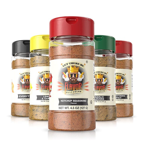 Flavor God Spices (188 Servings) - Best Before 07/24