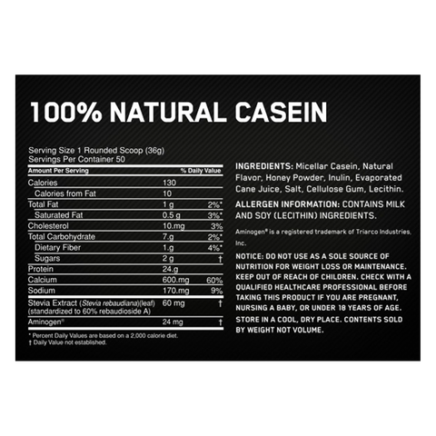 Gold Standard 100% Casein (4lbs)