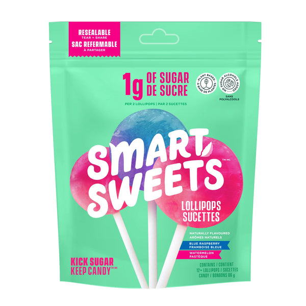 Smart Sweets Lollipops Candies (1 Pack)