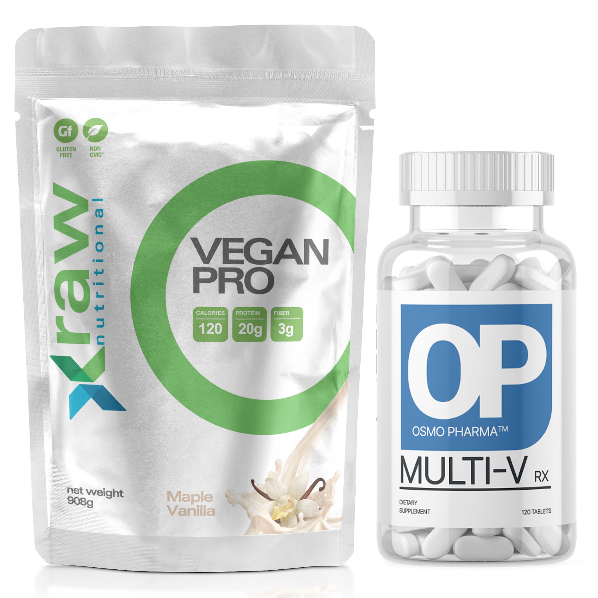 [COMBO] Vegan Pro (2lbs) + Multi-V (120 Tabs)